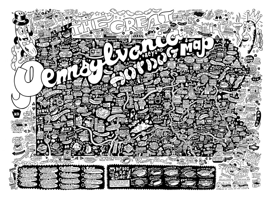  Hawk Krall’s Illustrated guide to Pennsylvania hot dogs