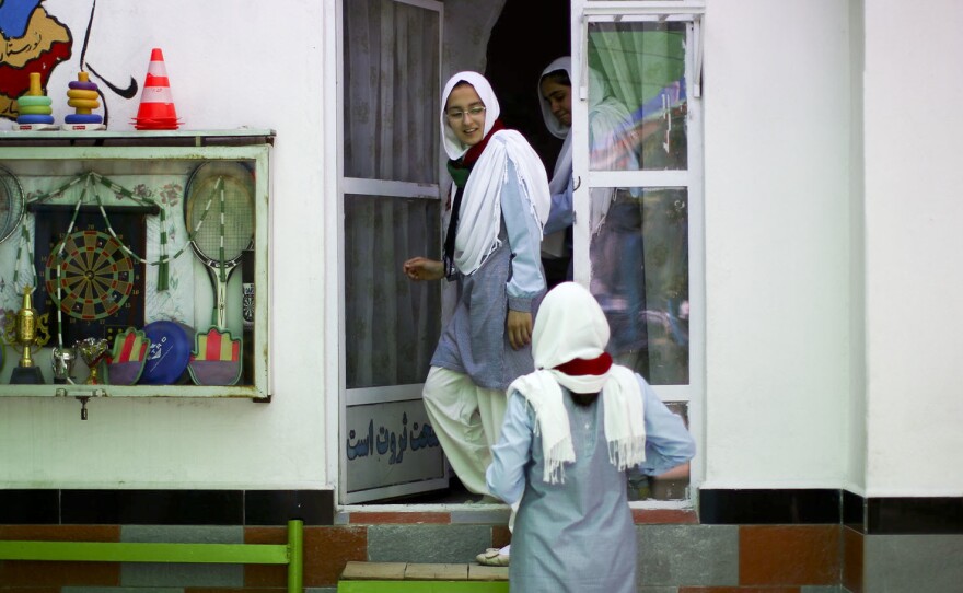 Hadia hopes to personally lead a peaceful Afghanistan in the future. "I want to become president," she tells me.