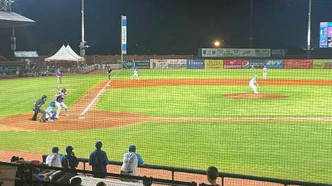 Bosse Field during an Evansville Otters game, Aug. 29, 2026