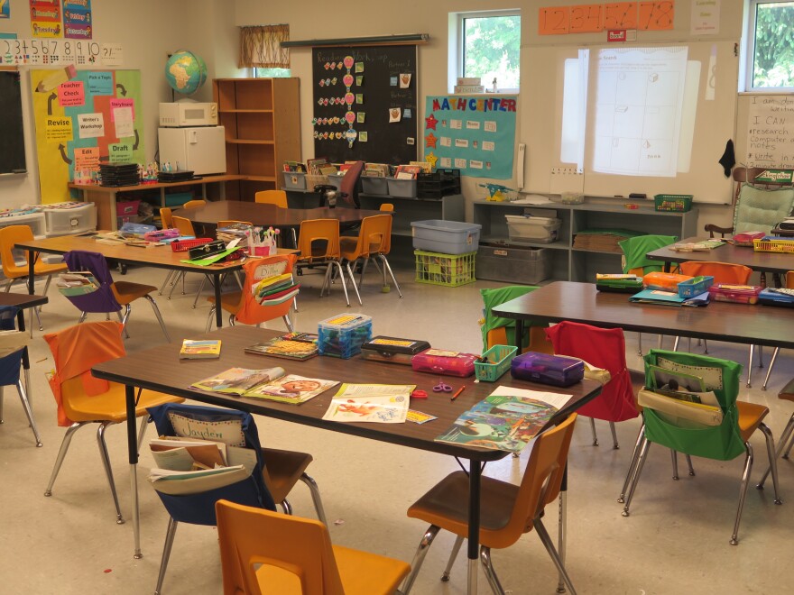 photo of school classroom