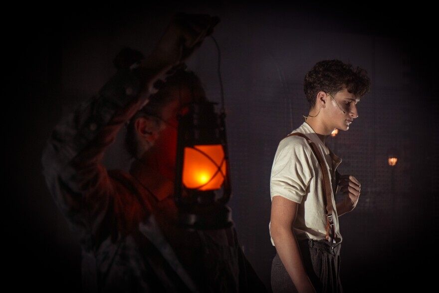 Broadway Kids Studio perform a number from its summer production of Hadestown the Musical: The Teen Edition in June 2025.