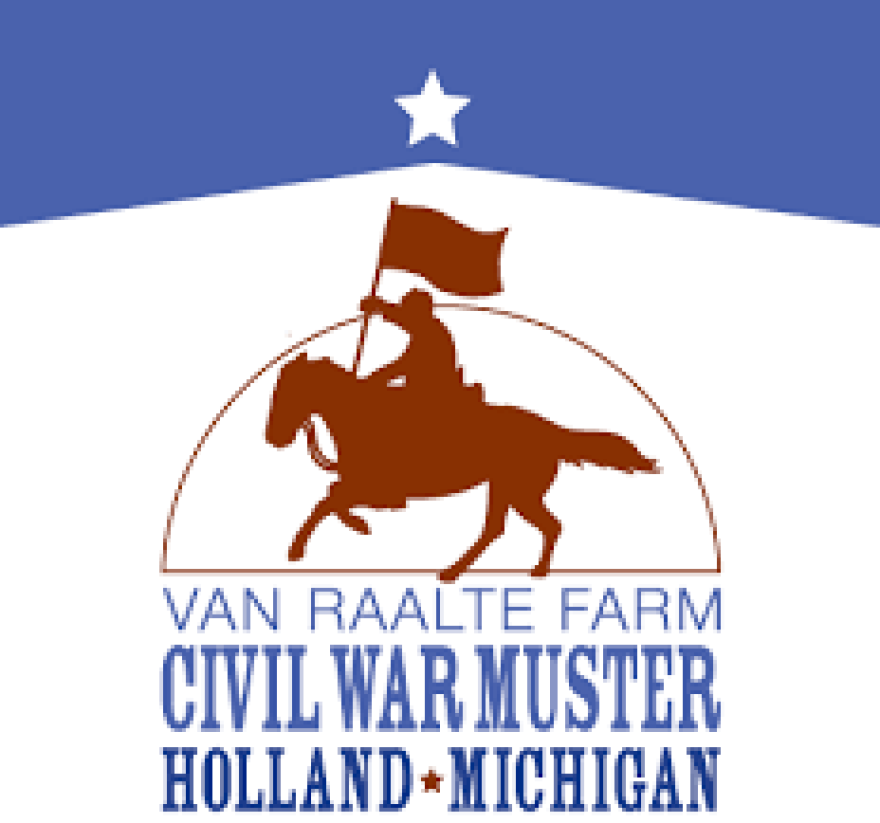 Van Raalte Farm Civil War Muster Logo