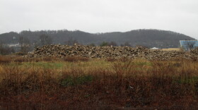 The location where the new ballfield complex will be built off Interstate 80. It was formerly the Susquehanna Supply Co. property.