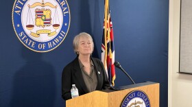 Hawaiʻi Attorney General Anne Lopez speaks at the press conference on Feb. 13, 2026.