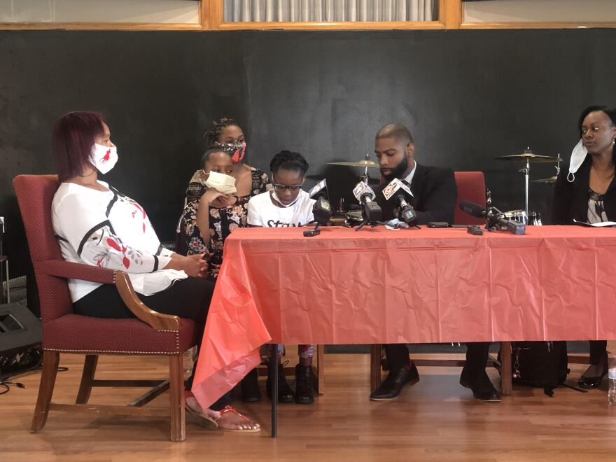 Neveah Thomas spoke out for the first time since her attack at Thursday's press conference.