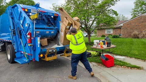 City of Owensboro Sanitation workers remove items large and small during a previous Neighborhood Cleanup weekend. Many items are eligible for removal — exceptions include liquids, yard waste and construction debris.