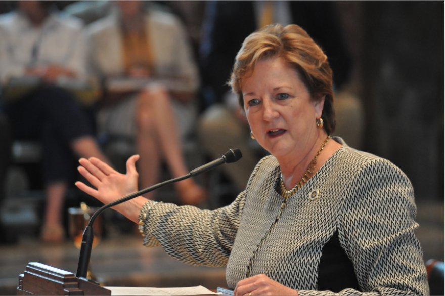 File photo: Senator Sharon Hewitt (R-Slidell)