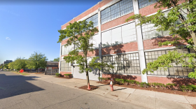  The Detroit building where James and Jennifer Crumbley were located early Saturday morning.