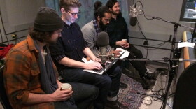 Darlingside DJ their own show on WEXT
