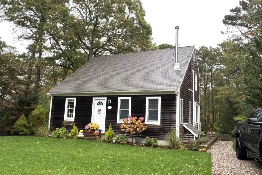 The Ritchie family bought this home in Brewster through an affordable housing lottery.