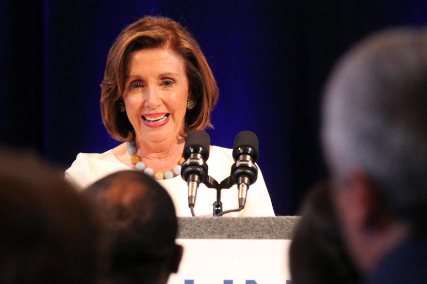 Speaker of the House of Representatives Nancy Pelosi.