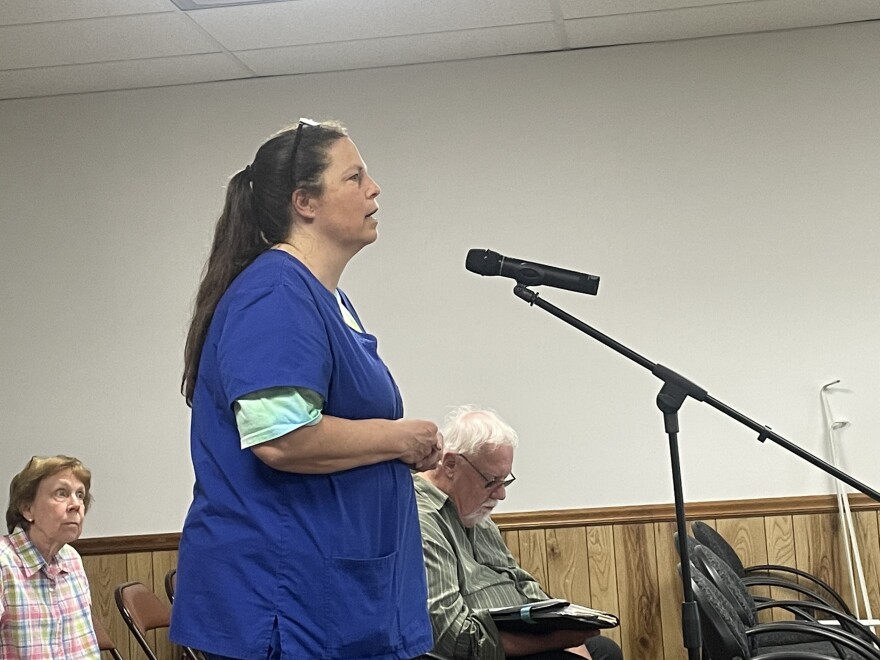 Jan Lucciola encouraged her local officials to create a more inclusive community at the Board of Supervisors meeting May 20.