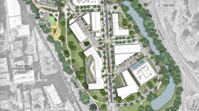 The proposed layout for the expansion of Innovation Quarter in Winston-Salem