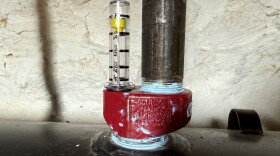 An oil tank in a Massachusetts home.