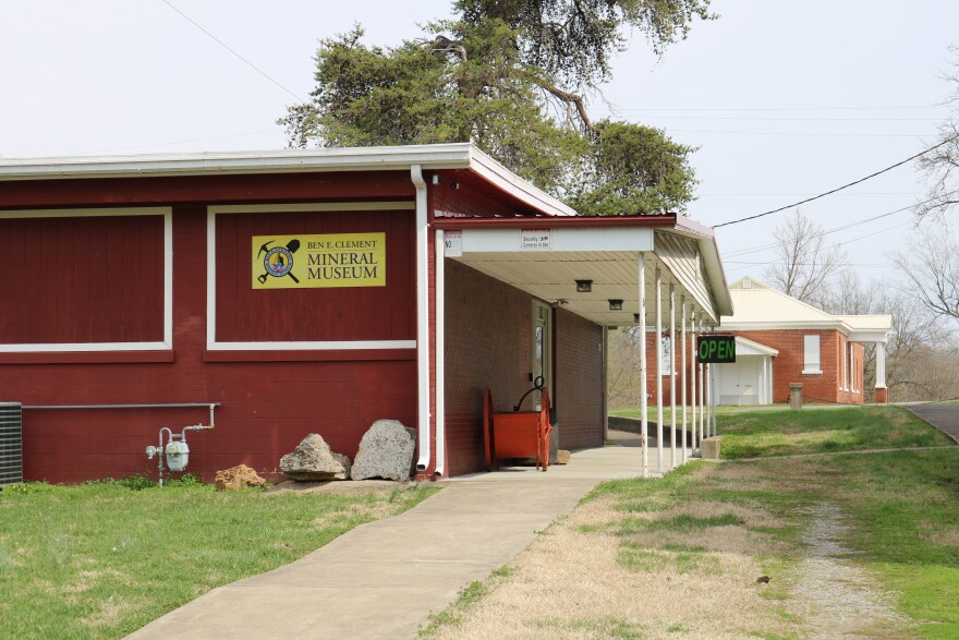 The Ben E. Clement Mineral Museum in Marion, Ky., features displays showing the region's connections to fluorspar mining.