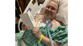 Joe Barton, pictured here in early March, was a resident at Greenwood Healthcare Center while he recuperated from open heart surgery. He died in early June of factors including complications from COVID-19.