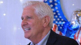 NY GOP gubernatorial candidate Bruce Blakeman speaks at a Clinton County Republican Committee event in Altona