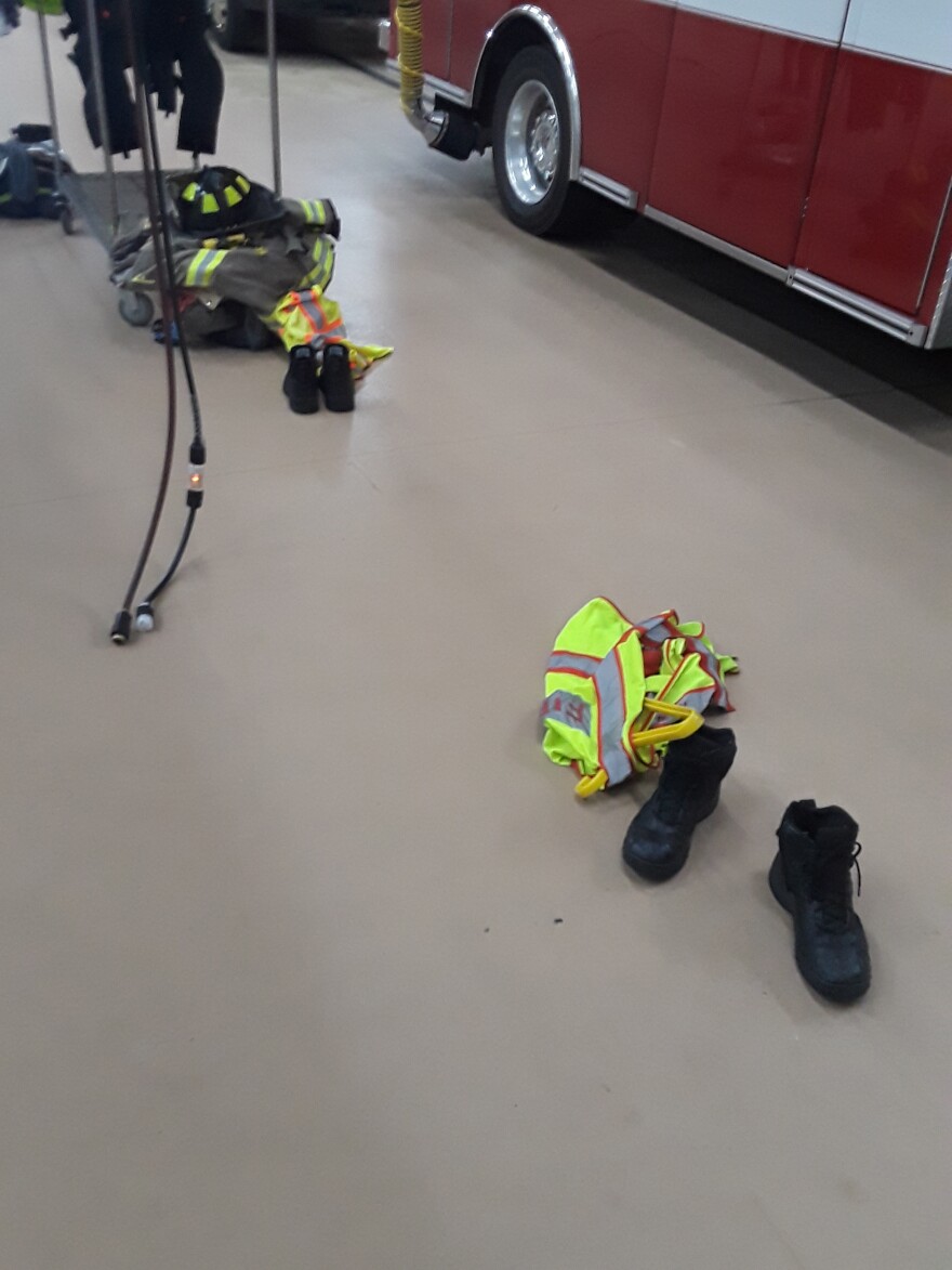 One of the ways New York City firehouses determined which first responders perished in the 9-11 attacks was by the street shoes left behind.