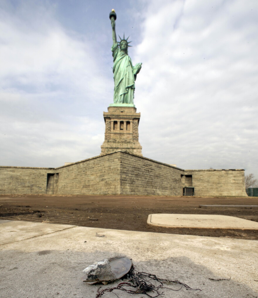 Bright Shell One Statue Of Liberty Will Reopen July 4th, Says Parks Service | WRVO ...