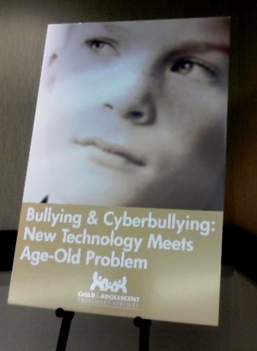 Child and Adolescent Treatment Services poster on bullying
