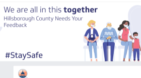 screenshot of Hillsborough County's online survey