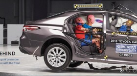 IIHS says rear seat passengers are not as well protected from crash injuries as front seat passengers when it comes to the restraint systems