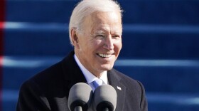 President Joe Biden speaks during the 59th Presidential Inauguration at the U.S. Capitol in Washington, Wednesday, Jan. 20, 2021.