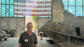 Matt Voight, the new Director of Restoration and Large Artifact Collections, seen in his workshop on Sept. 27, 2026.
