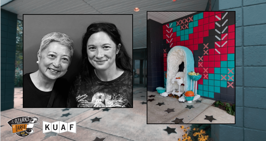 Elsa Carenbauer and her mother