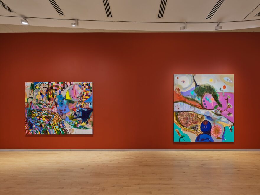 Paintings at The Aldrich