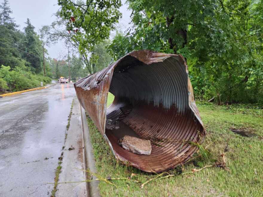 Flash flooding was a hazard in many locations across the Ozarks on Wednesday morning, July 17, including Hollister and much of Taney County.
