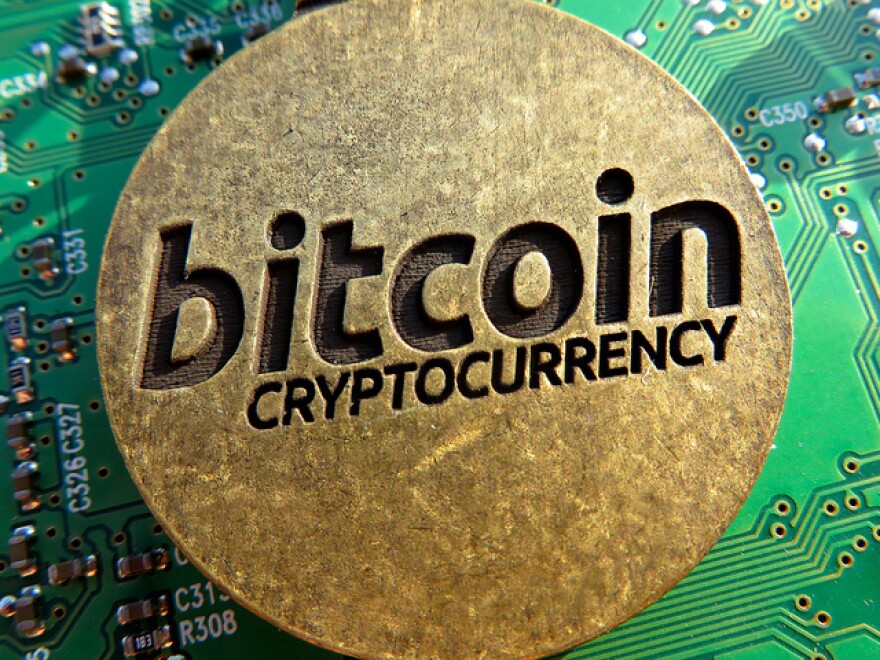 Bitcoin over circuit board