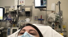 Anna King went to the KADLEC Emergency Room twice during her battle with COVID-19. Once she was having trouble breathing, another time the virus attacked her inner ear, giving her vertigo. CREDIT: Anna King/N3