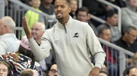 Providence College men's basketball coach Kim English led the Friars to the NIT. Providence College Athletics