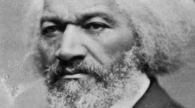 A statue of the abolitionist and writer Frederick Douglass, pictured here, was torn from its base in Rochester, N.Y., on the anniversary of his famous speech "What to the Slave Is the Fourth of July?" CREDIT: AP