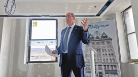 Daniel J. Santaniello, Fidelity Bank President and Chief Executive Officer, talks about the company's project to renovate the historic Scranton Electric Building as Fidelity's new corporate headquarters.
