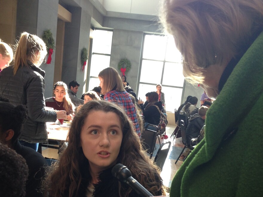 Soracha McGrath, high school senior at School Without Walls, reflects on the re-enactment of <em>Tinker v. Des Moines Independent Community School District</em>.