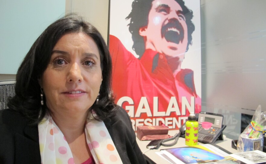 Juana Uribe, whose uncle was Luis Carlos Galan, a politician slain by Escobar hitmen in 1989, is one of the co-creators of the popular TV series.