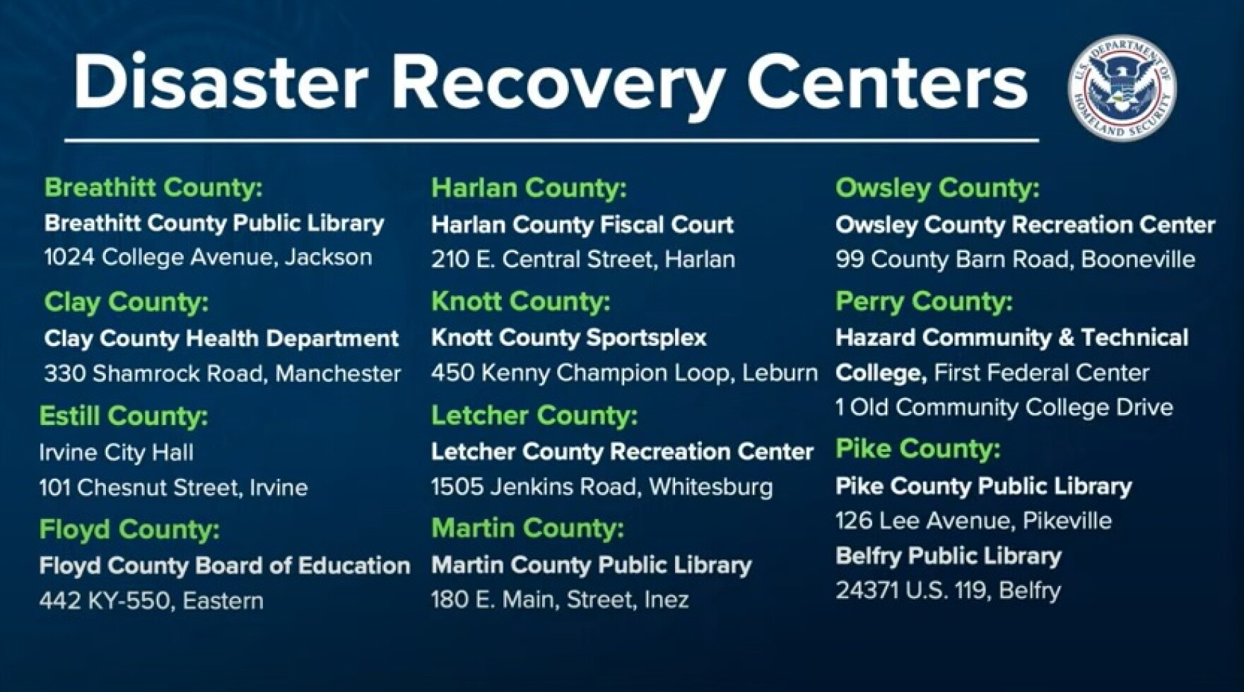 Deadline approaching for eastern Kentucky flood victims to apply for ...