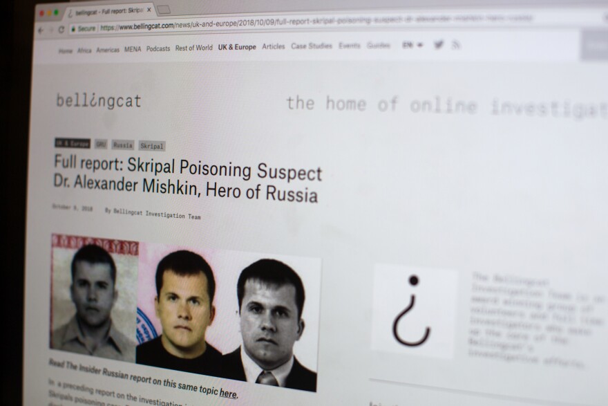 Bellingcat tracked down a second man it believes to have been involved in the poisonings through searching databases online.