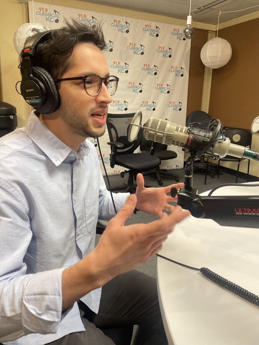 Rodrigo Camargo at the Classical KC studios, December 2025