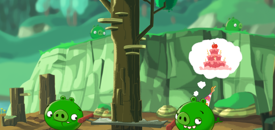 The Angry Birds show, like the game that inspired it, focuses on the long-standing battle between a group of colorful birds and the greedy pigs who have stolen their eggs.