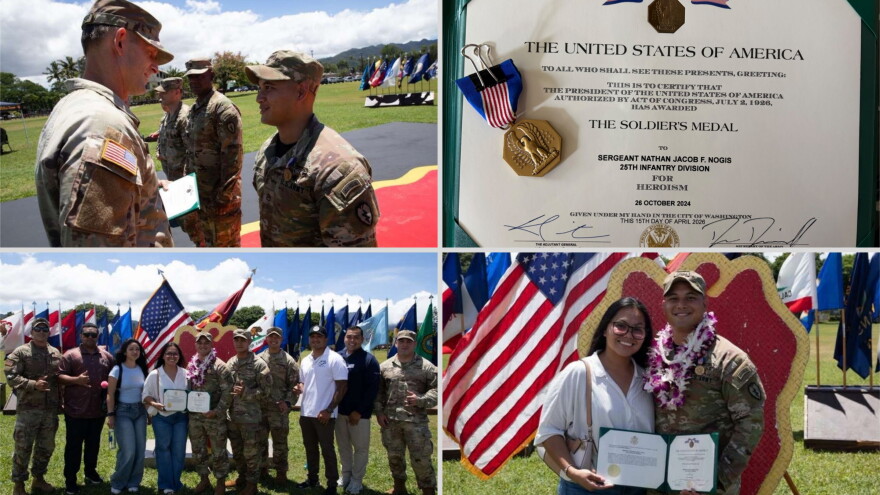 CNMI’s Sgt. Nathan Nogis awarded the Soldier’s Medal