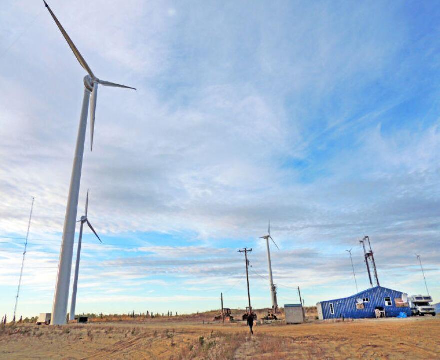 Craft's wind farm in Delta Junction has been in operation since 2009.