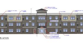 A rendering of CATCH Neighborhood Housing's newest affordable development, which was recently awarded $750,000 by the state through a competitive grant program.