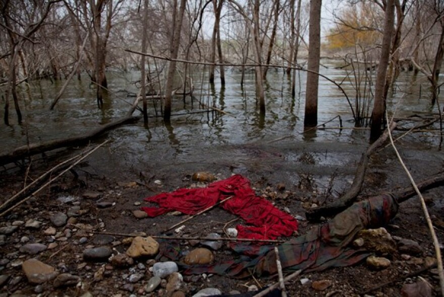 Former KANZ-FM Program Director (1981-84), North Carolina artist Susan Harbage Page’s eleven year U.S.–Mexico Border Project includes the Anti-Archive—over 867 objects, 30,000 photographic images and over 15 site-specific actions and interventions in the Rio Grande Valley, Texas. https://susanharbagepage.com/u-s-mexico-border-project/ 