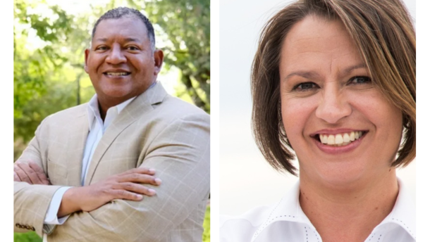 Members of New Mexico’s Democratic Party will cast votes starting July 25, 2026, and choose between state Sen. Harold Pope (D-N.M.) and Commissioner of Public Lands Stephanie Garcia Richard for the party’s Nov. 3 general election lieutenant governor candidate. (Courtesy photos)