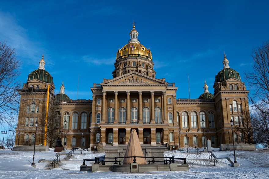 Iowa's Capitol.