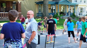 The Grand Old Williams Woodland Park Neighborhood provides a great space for summer socializing.