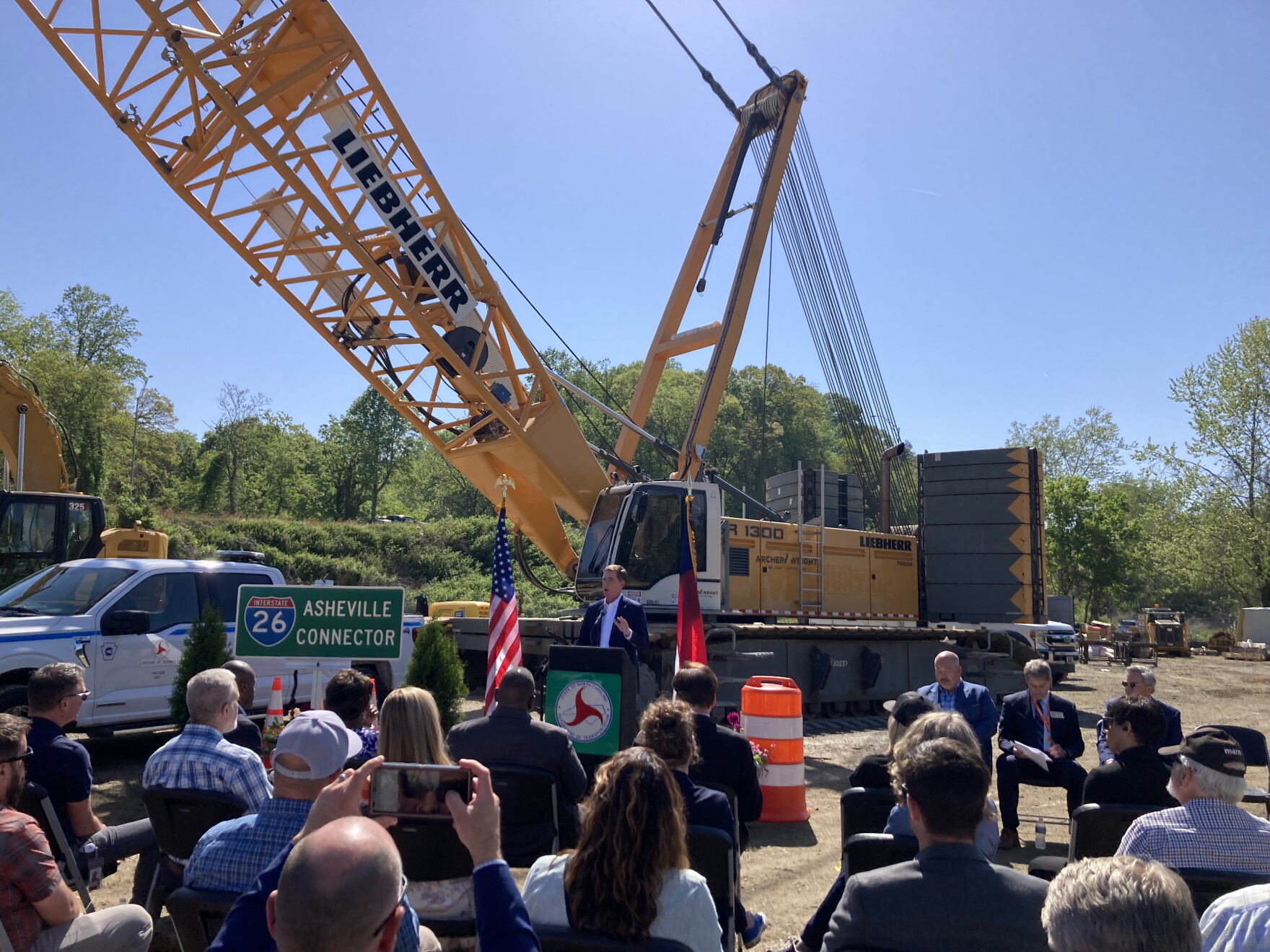 NCDOT breaks ground on long-awaited Interstate 26 Connector project in ...